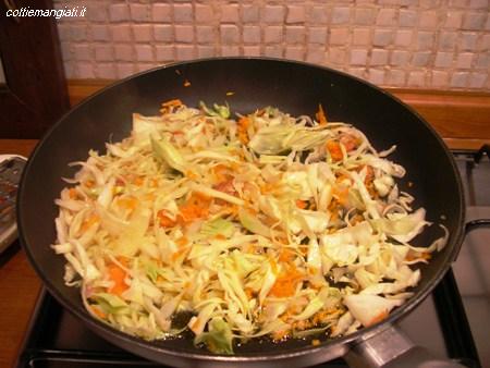 Rigatoni cinesi - Preparazione condimento
