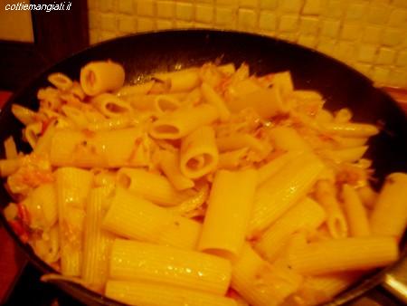 Rigatoni cinesi - Cottura